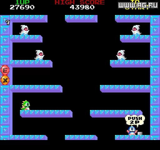 Изображение игры: Bubble Bobble Combo