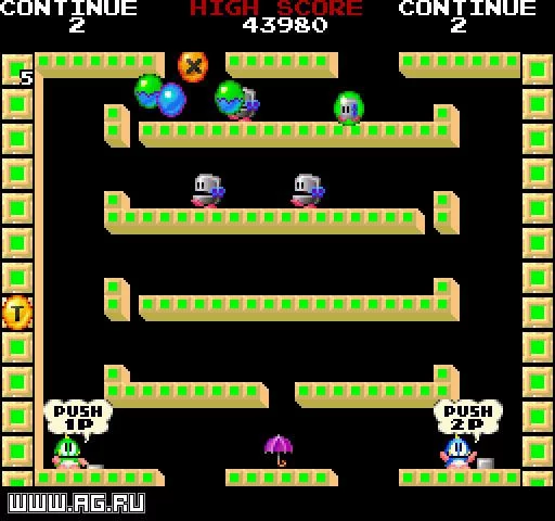 Изображение игры: Bubble Bobble Combo
