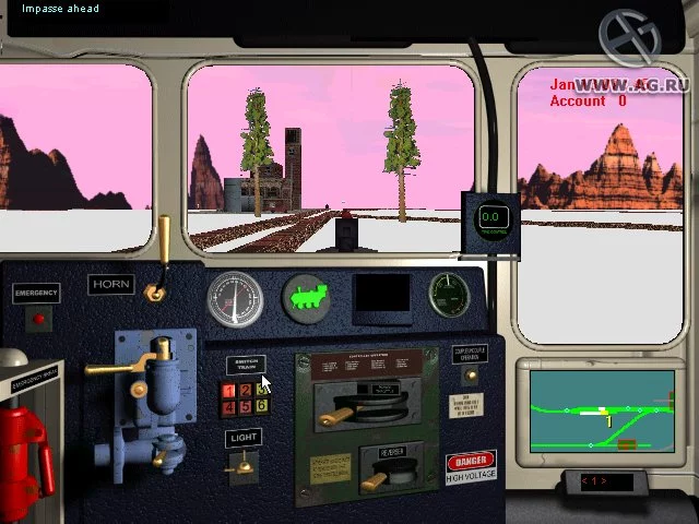 Изображение игры: 3D Railroad Master