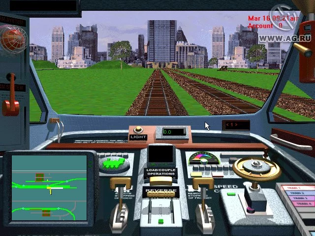 Изображение игры: 3D Railroad Master