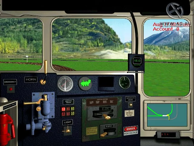 Изображение игры: 3D Railroad Master