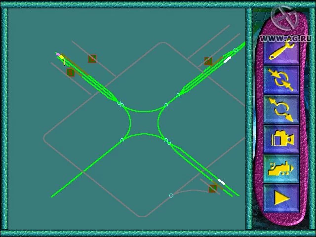 Изображение игры: 3D Railroad Master