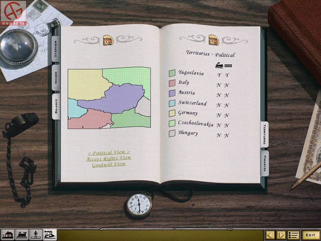 Изображение игры: Railroad Tycoon 2: The Second Century