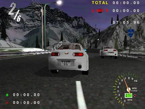 Изображение игры: Midnight GT Primary Racer