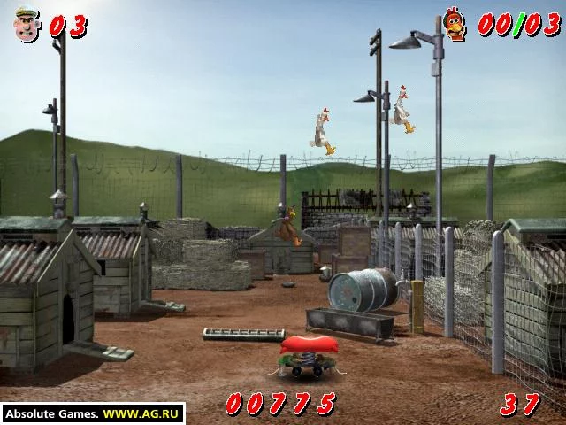 Изображение игры: Chicken Run CD-ROM Fun Pack