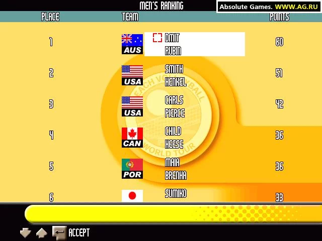 Изображение игры: Power Spike Pro Beach Volleyball