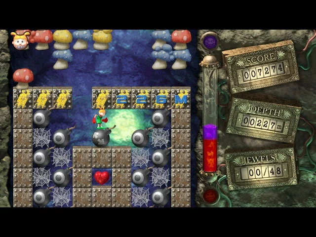 Изображение игры: Shroomz, the Quest for Puppy