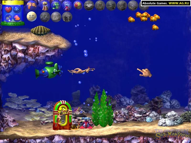 Изображение игры: The Amazing Virtual Sea-Monkeys