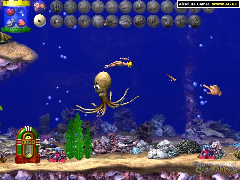 Изображение игры: The Amazing Virtual Sea-Monkeys