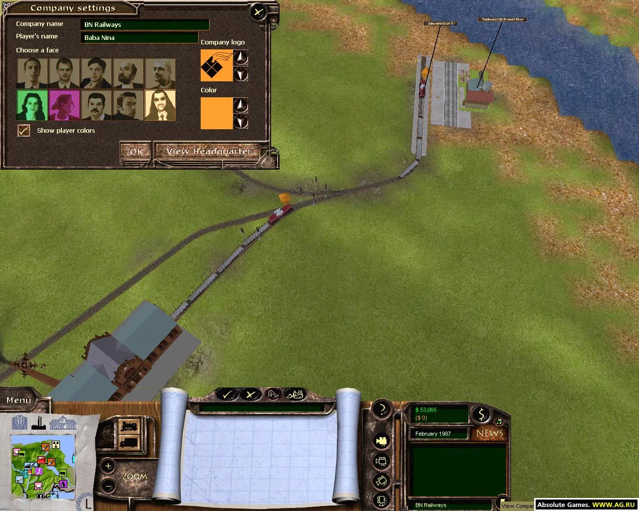 Изображение игры: Trains & Trucks Tycoon