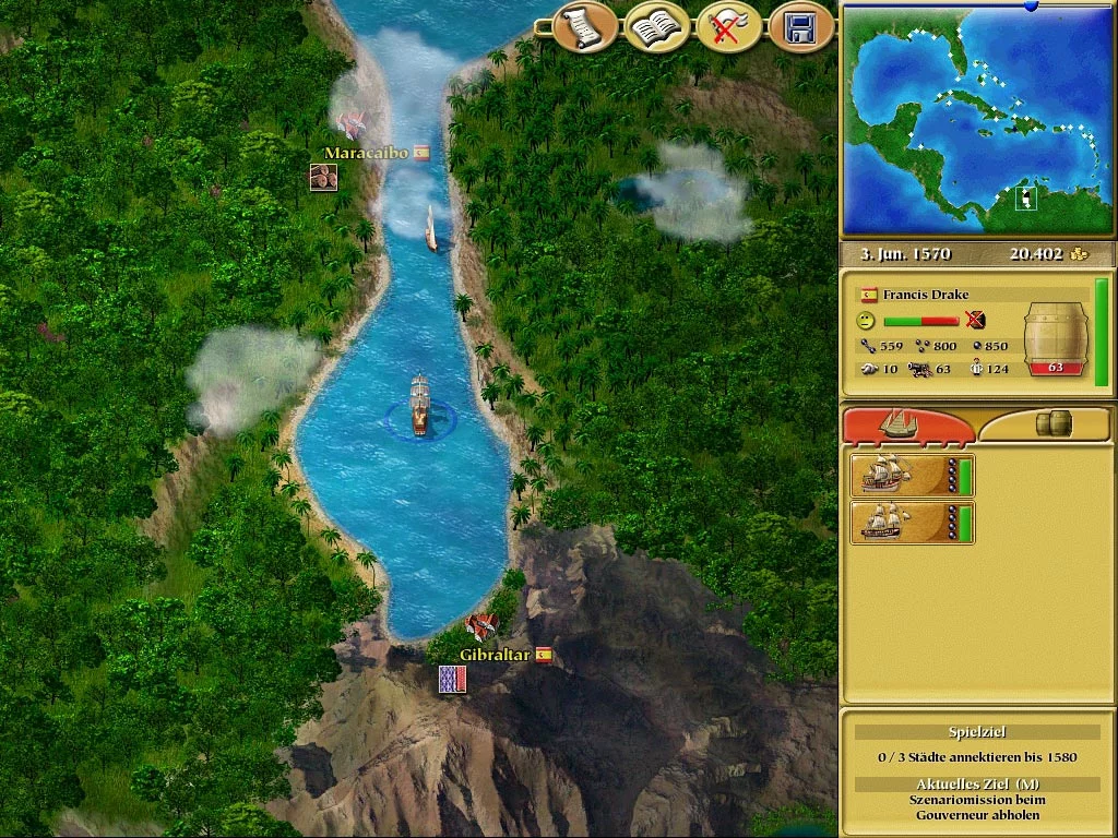 Изображение игры: Tortuga: Pirates of the New World