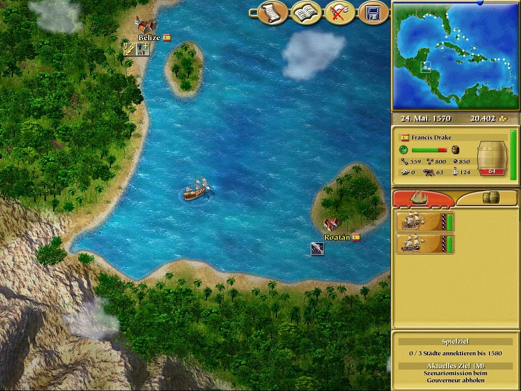 Изображение игры: Tortuga: Pirates of the New World