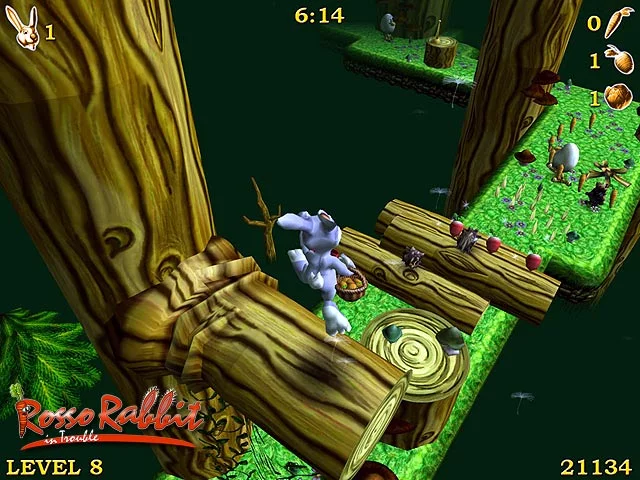 Изображение игры: Rosso Rabbit in Trouble
