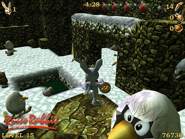 Изображение игры: Rosso Rabbit in Trouble