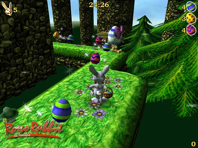 Изображение игры: Rosso Rabbit in Trouble