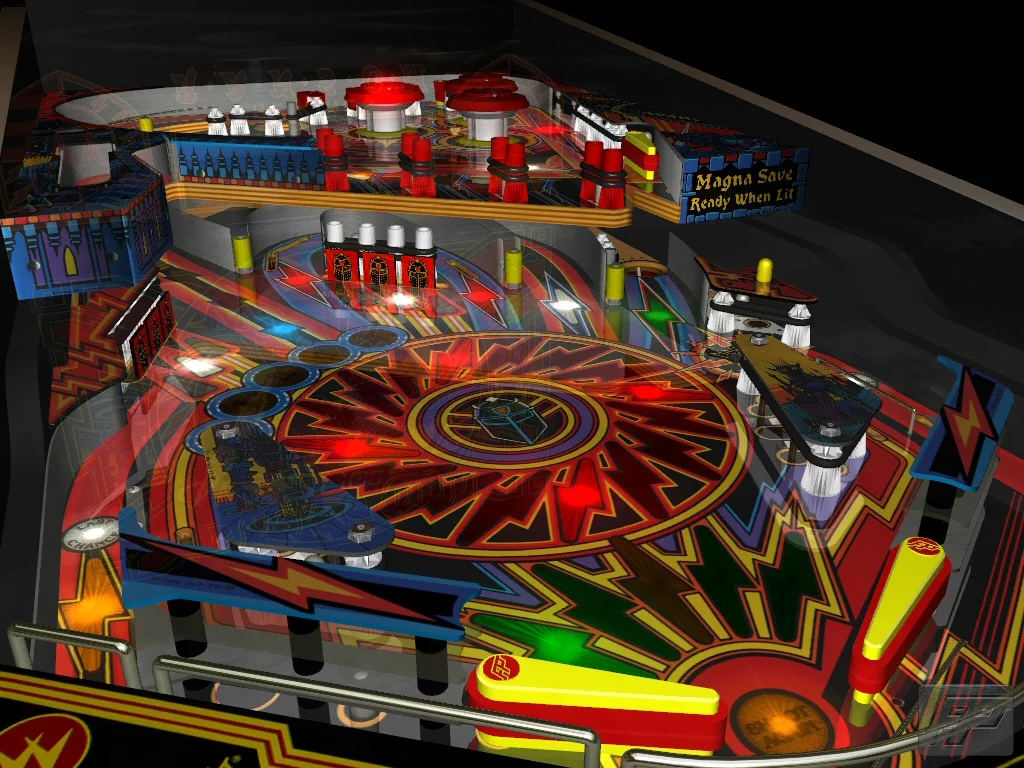 Изображение игры: Future Pinball