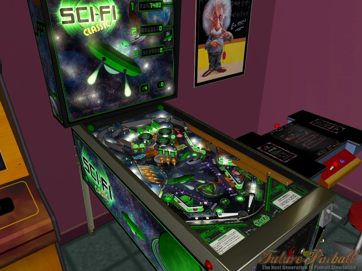 Изображение игры: Future Pinball