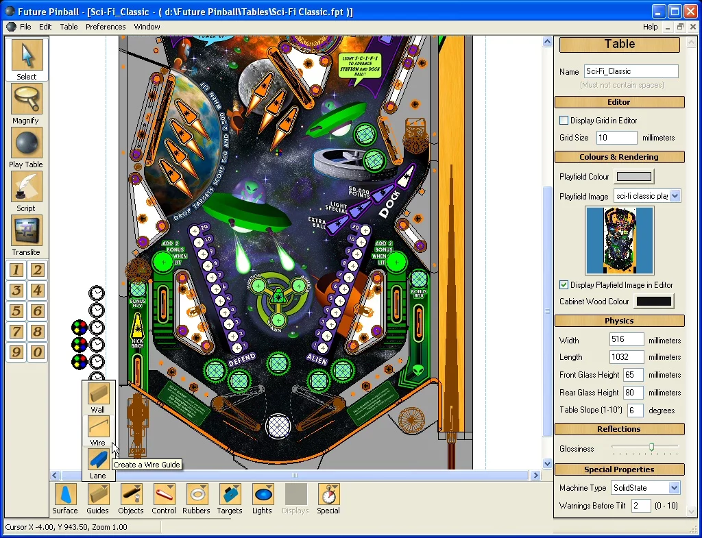 Изображение игры: Future Pinball