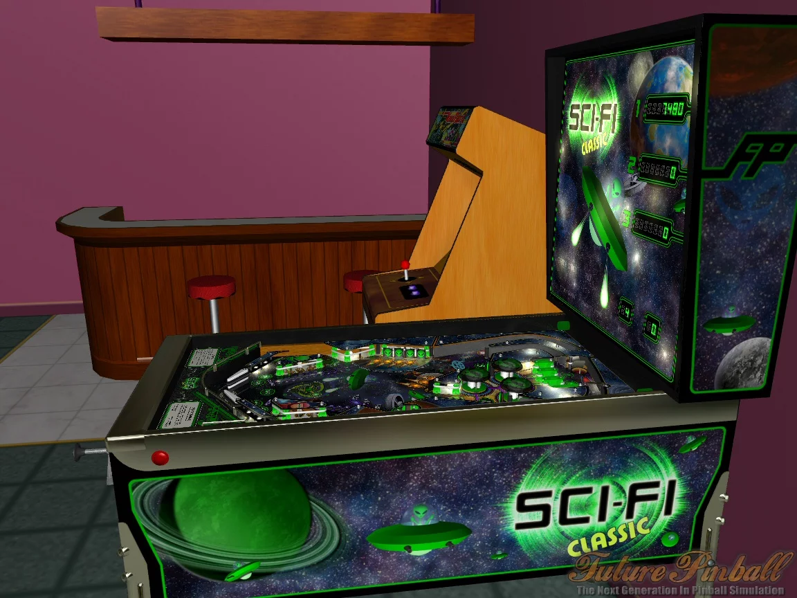 Изображение игры: Future Pinball