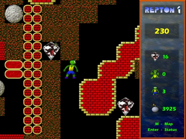 Изображение игры: Repton 1