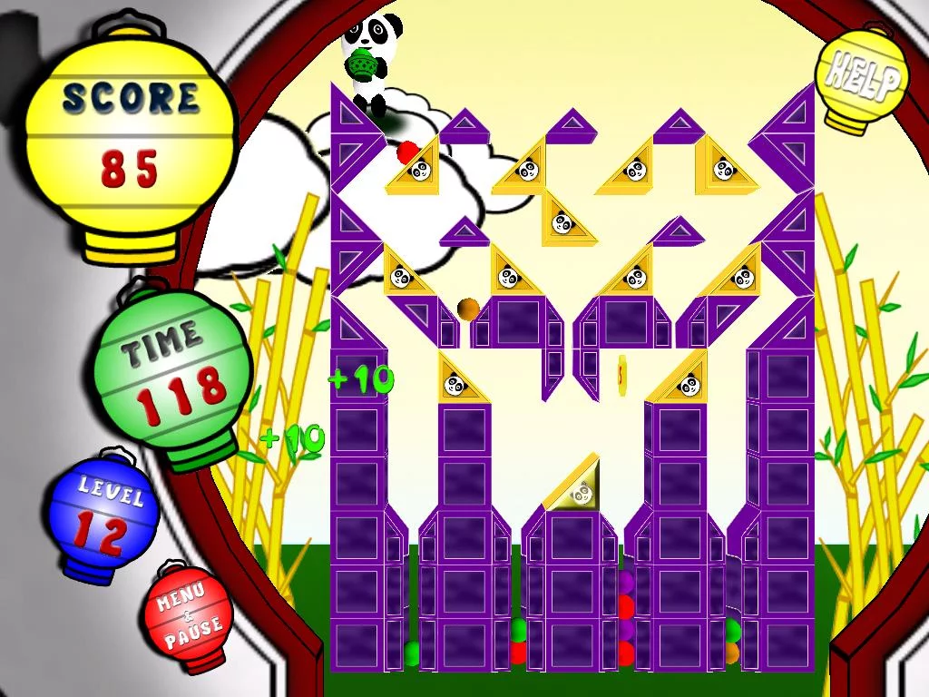 Изображение игры: Pandamonium Plus!