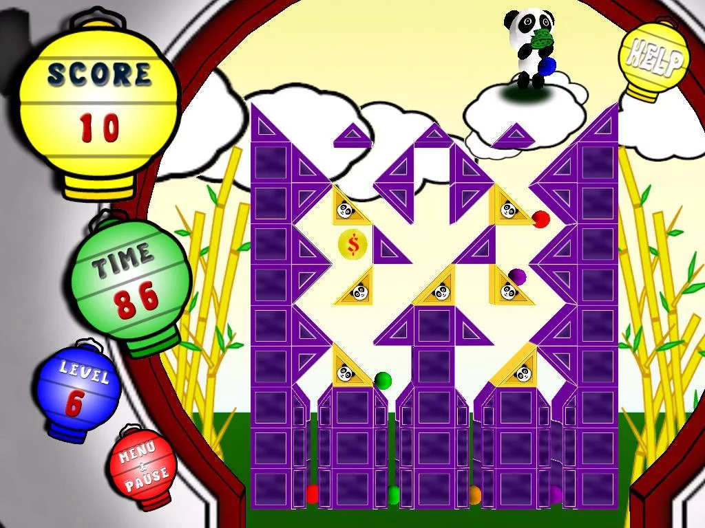 Изображение игры: Pandamonium Plus!