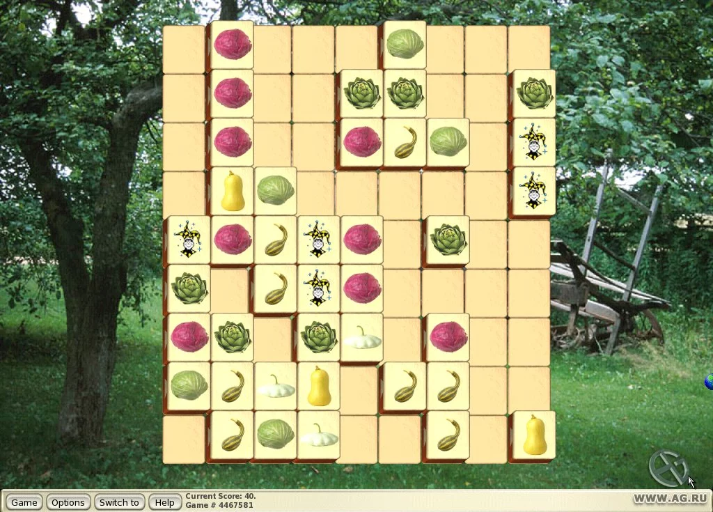 Изображение игры: Masque Mahjongg