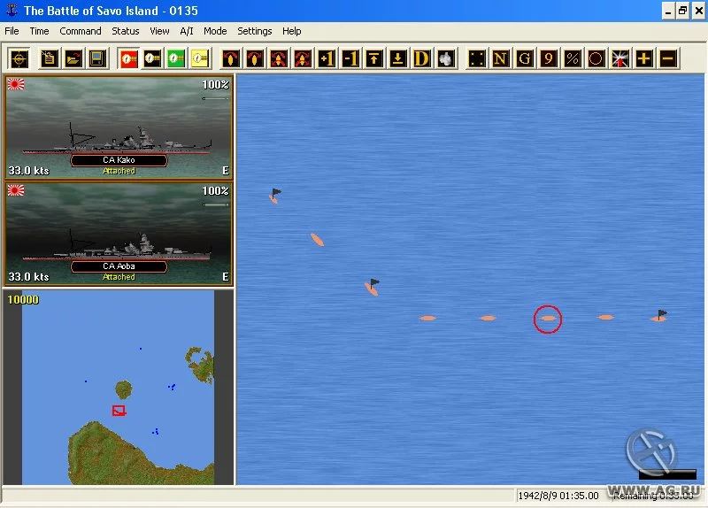 Изображение игры: Naval Campaigns 3: Guadalcanal