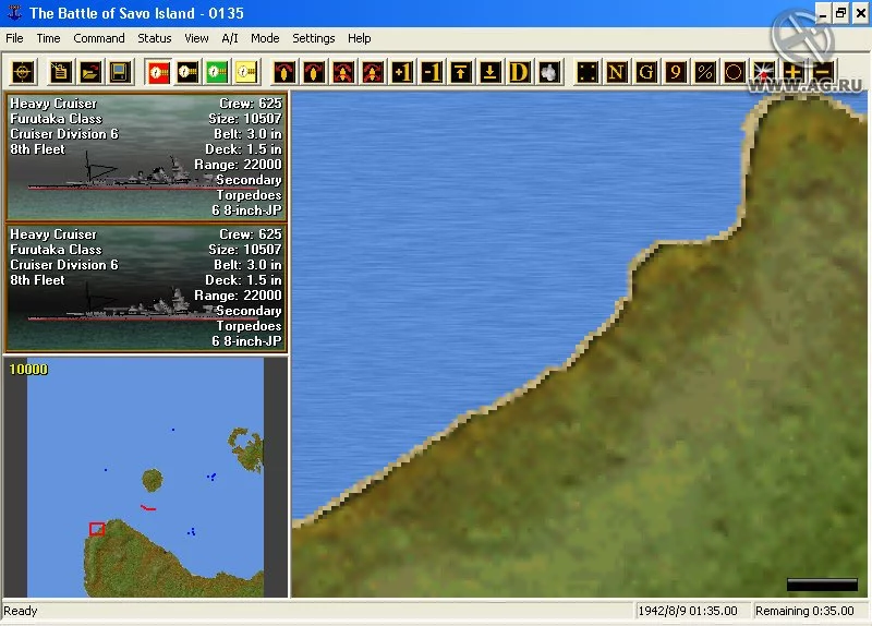 Изображение игры: Naval Campaigns 3: Guadalcanal
