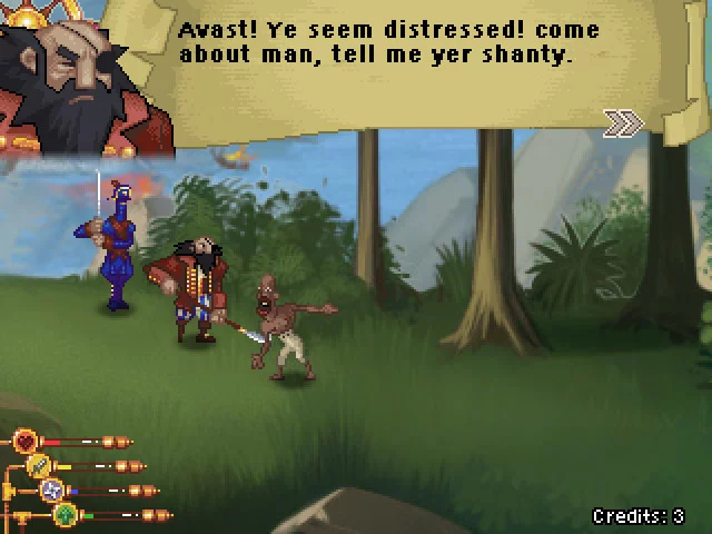 Изображение игры: Ninja Loves Pirate