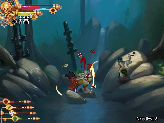 Изображение игры: Ninja Loves Pirate
