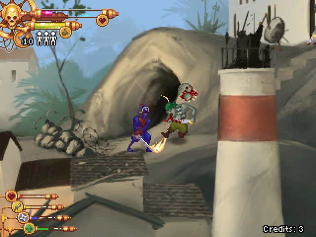 Изображение игры: Ninja Loves Pirate