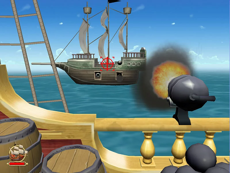 Изображение игры: Captain Sabertooth