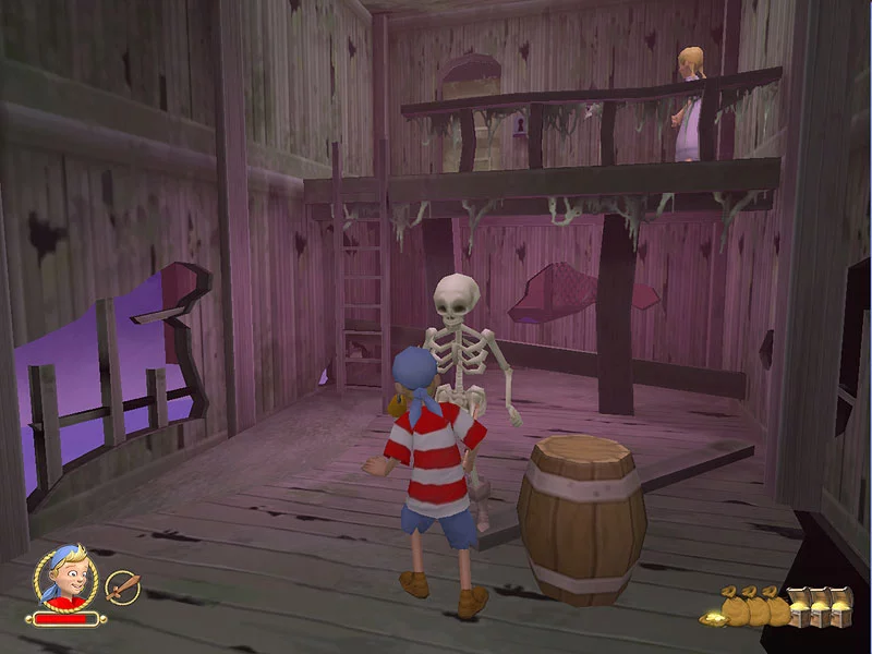 Изображение игры: Captain Sabertooth