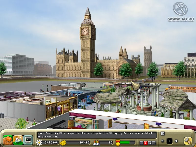 Изображение игры: Shopping Centre Tycoon