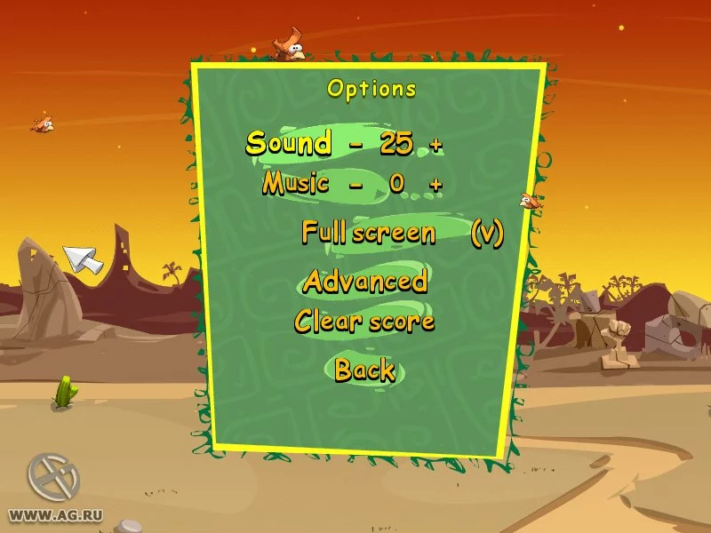 Изображение игры: Chicken Attack