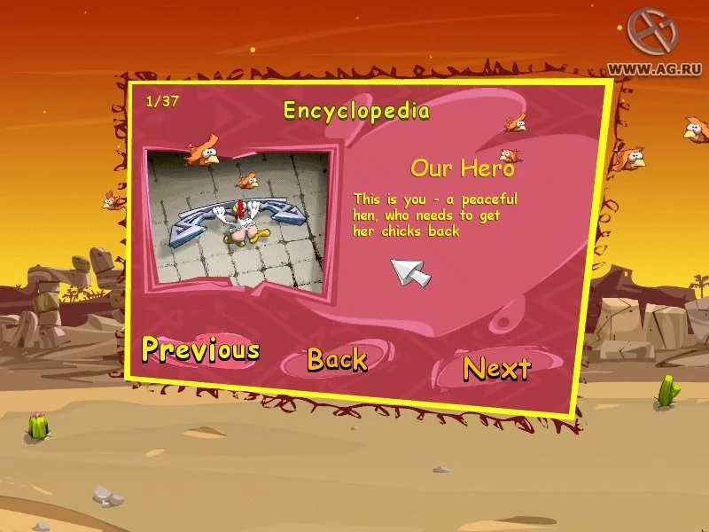 Изображение игры: Chicken Attack