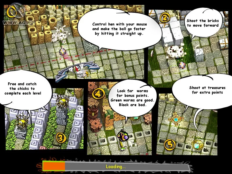 Изображение игры: Chicken Attack