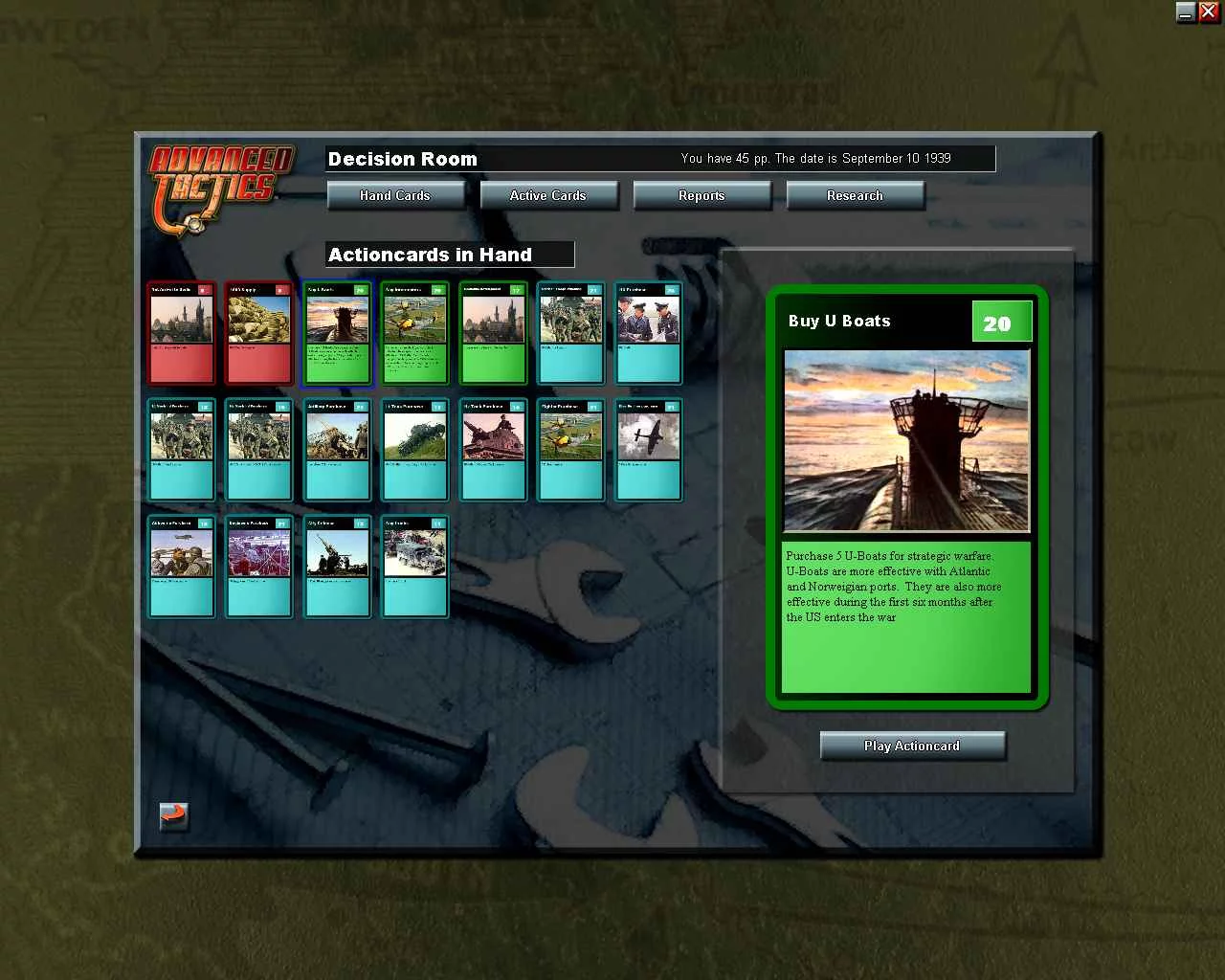 Изображение игры: Advanced Tactics: World War II