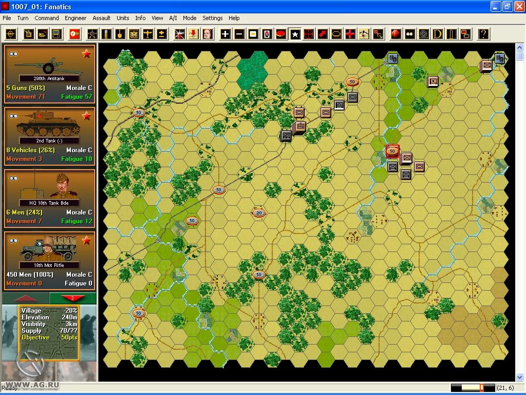 Изображение игры: Panzer Campaigns: Moscow '41