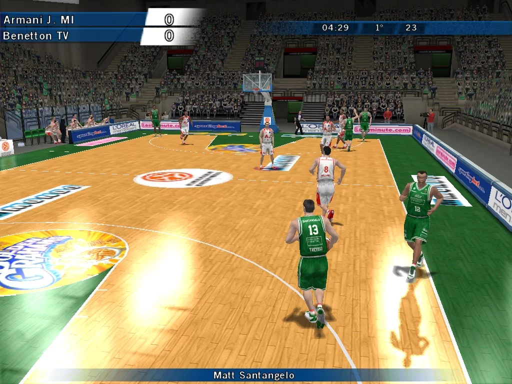 Изображение игры: International Basketball 2006