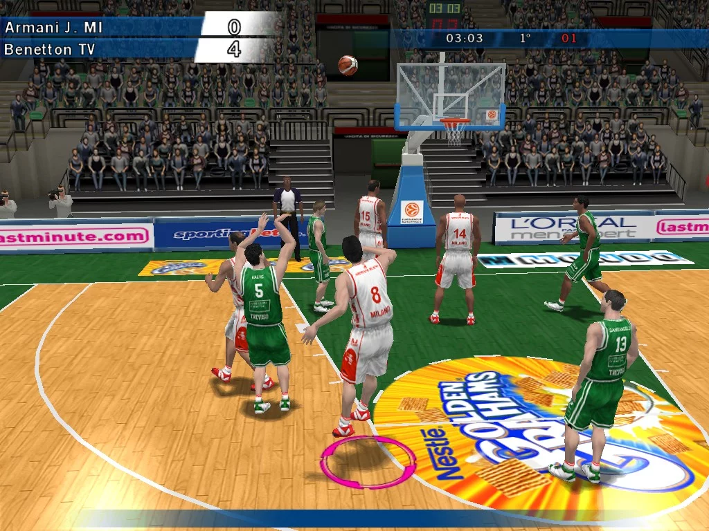 Изображение игры: International Basketball 2006