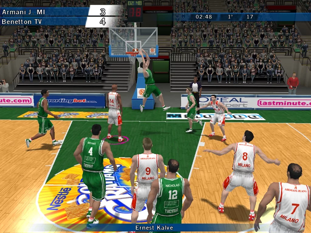Изображение игры: International Basketball 2006
