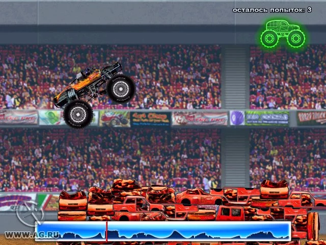 Изображение игры: MonsterTruck Challenge