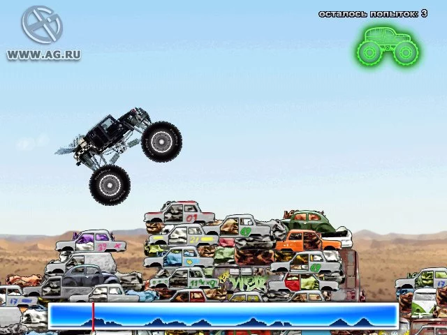 Изображение игры: MonsterTruck Challenge