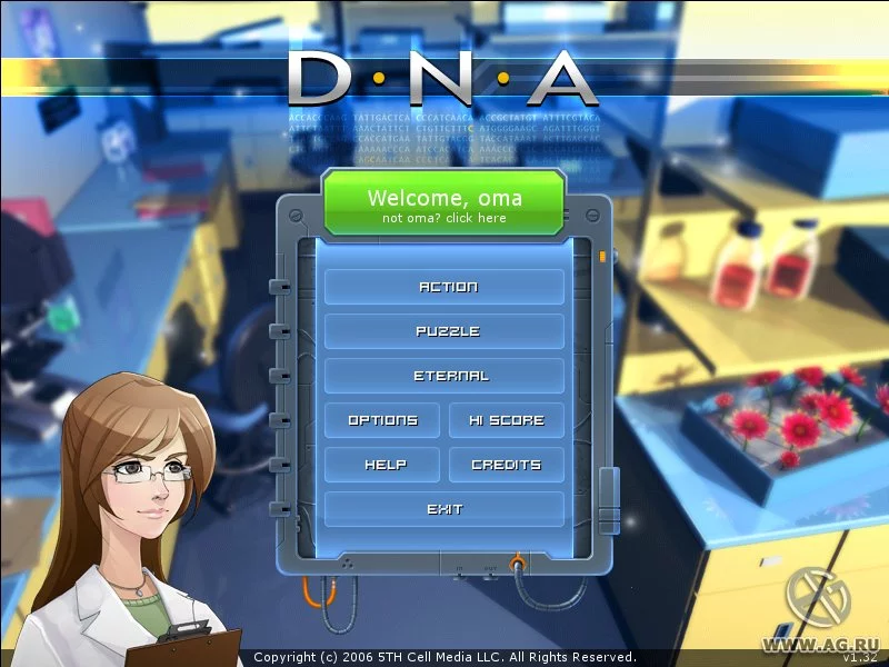 Изображение игры: D.N.A
