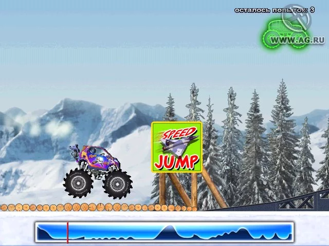 Изображение игры: MonsterTruck Challenge