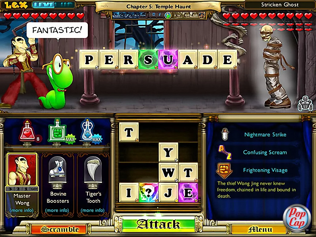 Изображение игры: Bookworm Adventures Volume 2