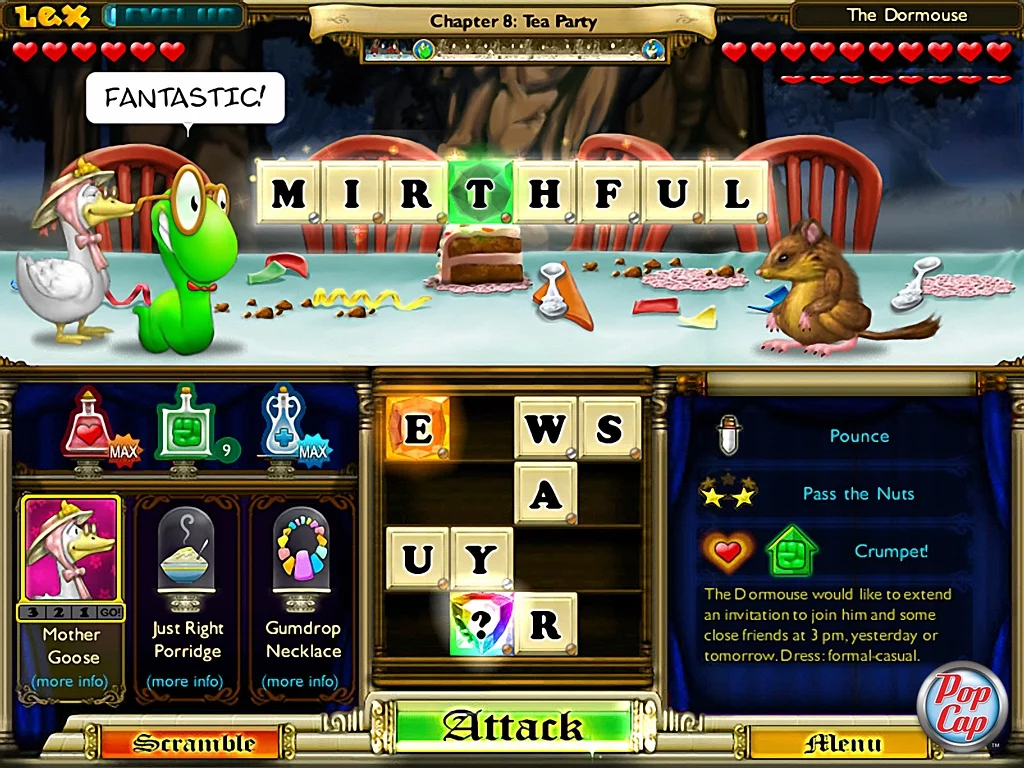 Изображение игры: Bookworm Adventures Volume 2