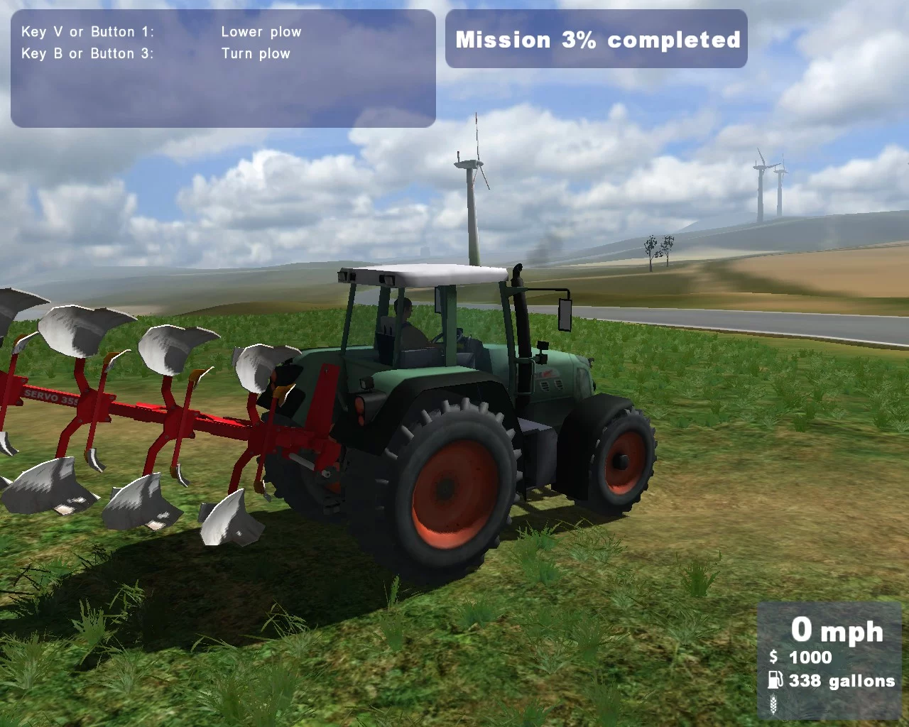 Изображение игры: Farming Simulator 2009